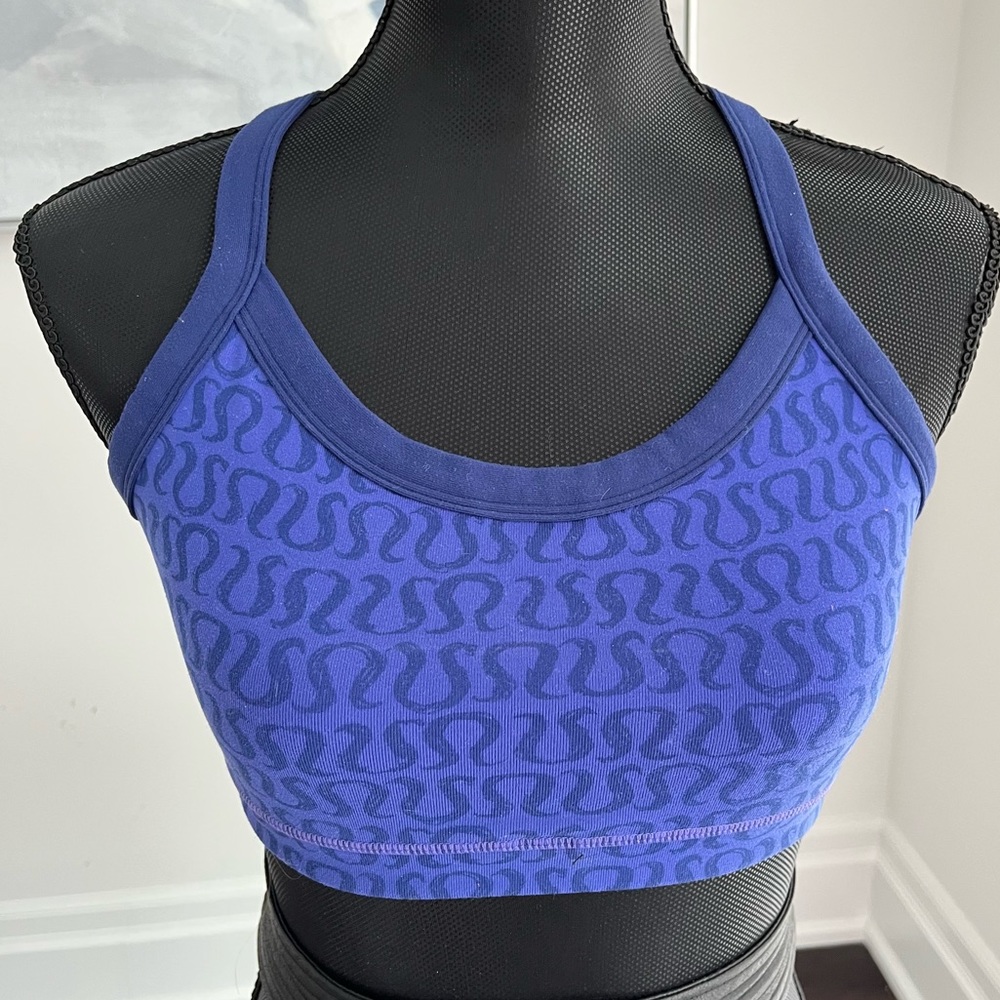 Vintage Lululemon Horseshoe Logo Sports Bra